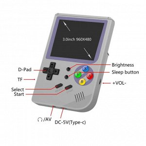 Системная портативная игровая консоль Retro Game 300