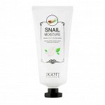 JIGOTT SNAIL MOISTURE FOOT CREAM 100ml Крем для ног с муцином улитки 100мл