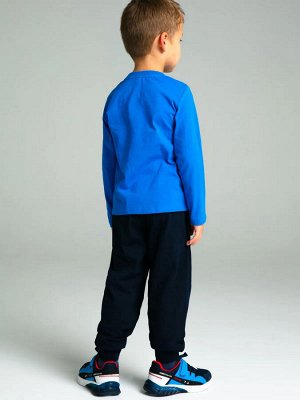 Комплект трикотажный для мальчиков: фуфайка (футболка с длинным рукавом), брюки