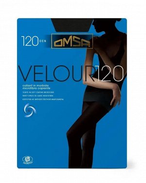 Колготки OMSA Velour 120 № 2 неро