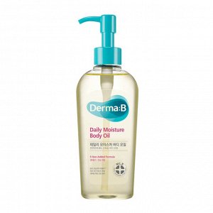 Ламеллярное парфюмированное масло для тела Derma:B Daily Moisture Body Oil (персик)