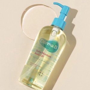Ламеллярное парфюмированное масло для тела Derma:B Daily Moisture Body Oil (персик)