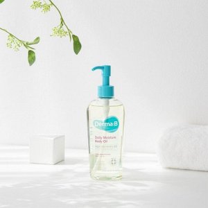 Ламеллярное парфюмированное масло для тела Derma:B Daily Moisture Body Oil (персик)