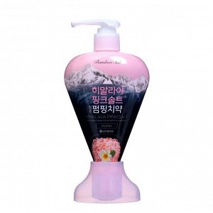LG Bamboo Salt Toothpaste Himalaya Pinksalt Pumping Floral Mint Зубная паста с розовой гималайской солью