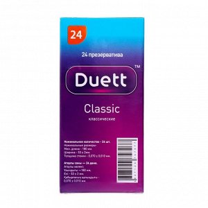 Презервативы DUETT Classic 24 шт