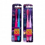 D.I.E.S. зубная  щетка средняя жесткость  Neon 1+1