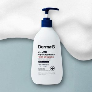 (пробник) Кремовый гель для душа Derma:B CeraMD Cream Wash