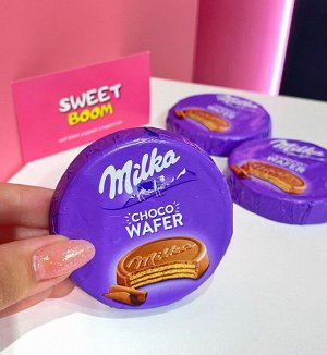 Хрустящая вафля Milka Choco Wafer / Милка Чоко Вафер в молочном шоколаде 30 гр