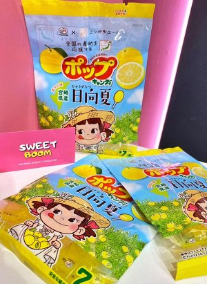 Леденцы со вкусом цитруса Pop Candy Fujia 7 леденцов внутри 44,8 гр Японские сладости