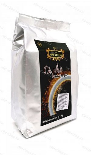 Кофе растворимый King Coffee, черный порошкообразный,500гр. (Hoa Tan Den) Вьетнам