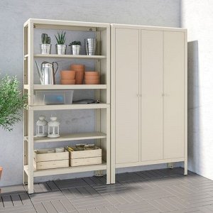 KOLBJÖRN, Шкаф встроенный / напольный, бежевый, 90x161 см,