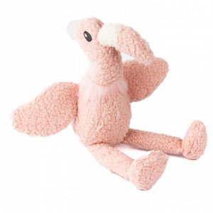 Игрушка Tufflove для собак Фламинго 35 см розовый