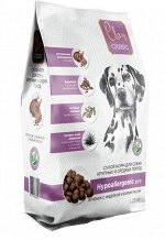 CLAN CLASSIC Hypoallergenic-23/11 Сухой гипоаллергенный корм для собак средних и крупных пород, ягнёнок и индейка с бурым рисом, 1,25 кг 1/6
