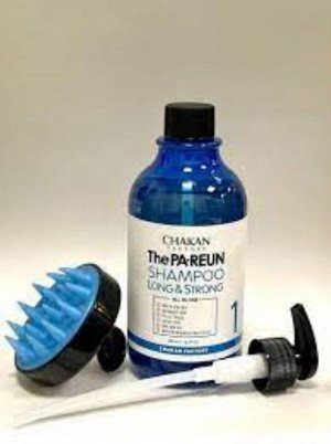 Chakan Шампунь для волос ускоряющий рост + щетка для кожи головы Shampoo Long&Strong The Pa-Reun, 500 мл