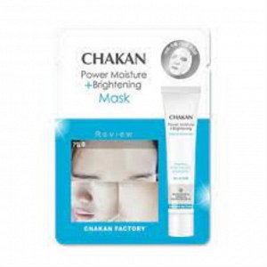 Chakan Маска тканевая для лица увлажняющая и осветляющая Mask Power Moisture+Brightening Review, 25 мл