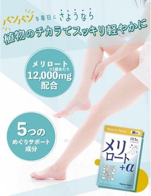 NATURE FORCE Melilot Plus Alpha - улучшенный альфа-донник для легкости в ногах