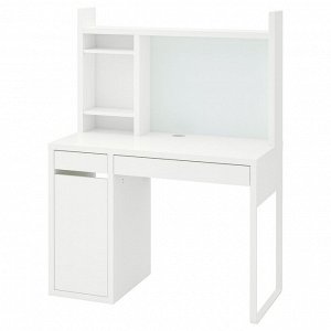 МИККЕ, письменный стол, белый, 105х50 см