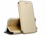 Золото. Чехол книжка на телефон Huawei Honor