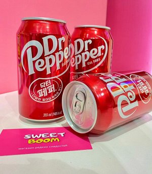 Газированный напиток Dr Pepper Classic / Доктор Пеппер классический 350 мл