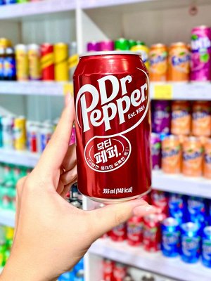 Газированный напиток Dr Pepper Classic / Доктор Пеппер классический 350 мл