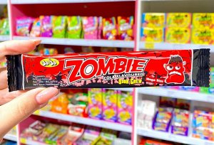 Кислая жевательная конфета JoJo Mega Zombie / ДжоДжо Мега Зомби со вкусом колы 20 гр