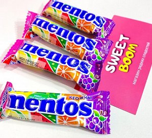 Жевательные конфеты с фруктовыми вкусами Mentos Rainbow 10 гр