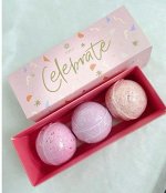 Подарочный набор Шары бомбочки бурлящие для ванны Celebrate 360г