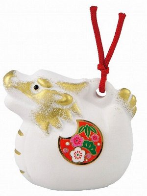 MATSUMOTO - фигурка белого дракона с колокольчиком