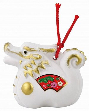 MATSUMOTO - фигурка белого дракона с колокольчиком