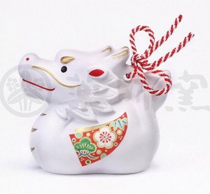 MATSUMOTO - фигурка белого дракона с колокольчиком