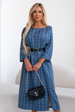 Платье Стелла (голубой) Р11-1197