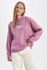 Толстовка Cool Oversize из плотной ткани с капюшоном