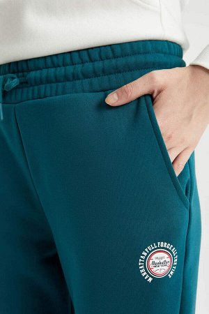 DeFactoFit Длинные спортивные штаны стандартной посадки из плотной ткани с карманами