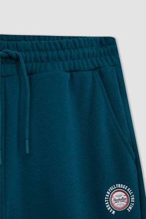 DeFactoFit Длинные спортивные штаны стандартной посадки из плотной ткани с карманами