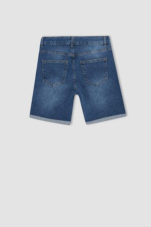 Мини-джинсовые шорты