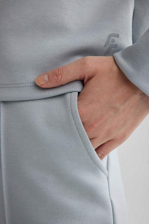 DeFactoFit Тканевые спортивные штаны стандартного кроя для дайвинга с широкими штанинами