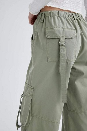 Габардиновые брюки из 100% хлопка