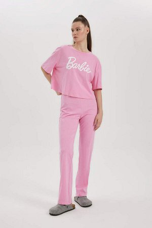 Пижамный комплект Fall in Love Barbie обычного кроя с короткими рукавами