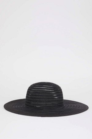 Женская расклешенная соломенная шляпа