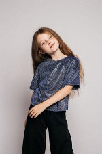 Футболка укороченная для девочки 21225 детская