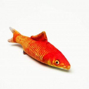 Игрушка "Рыба моей мечты!" с кошачьей мятой, красный карп, 20 см 7030689