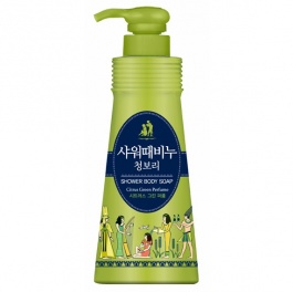 Жидкое мыло для тела «Mukunghwa»
(«Ароматерапия - Зеленый цитрус») 500 мл / 6