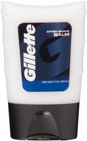 GILLETTE Бальзам после бритья Sensitive Skin (для чувствительной кожи) 75мл