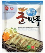 Дамплинги д/ж с морепродуктами Allgroo Seafood dumpling for fry, Ю.Корея