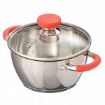 VETTA Тироль Кастрюля 18х9,5см, 2,3л. со стекл. крышкой, индукция