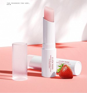 Оттеночный бальзам для губ Luofmiss Temperature Change Lip Balm с экстрактом клубники