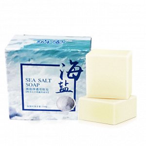 Мыло из козьего молока и морской соли Sea Salt Soap для проблемной кожи лица и тела