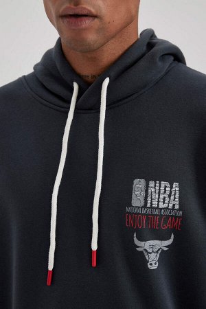 DeFactoFit Толстовка оверсайз с капюшоном NBA Chicago Bulls