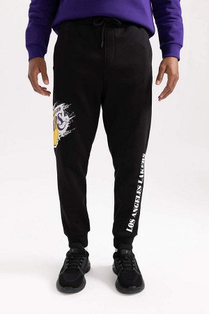 DeFactoFit Спортивные штаны для джоггеров стандартного кроя NBA Los Angeles Lakers
