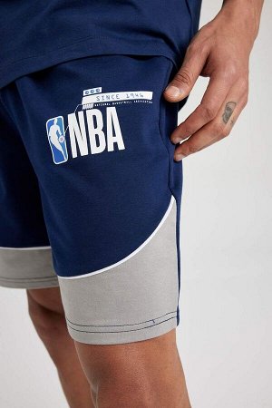 Хлопковые шорты стандартного кроя, лицензированные НБА DeFactoFit